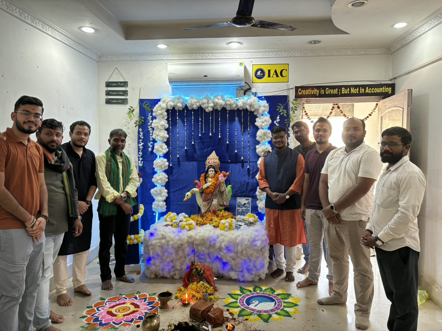 Insight Academy team at Ganesh Puja