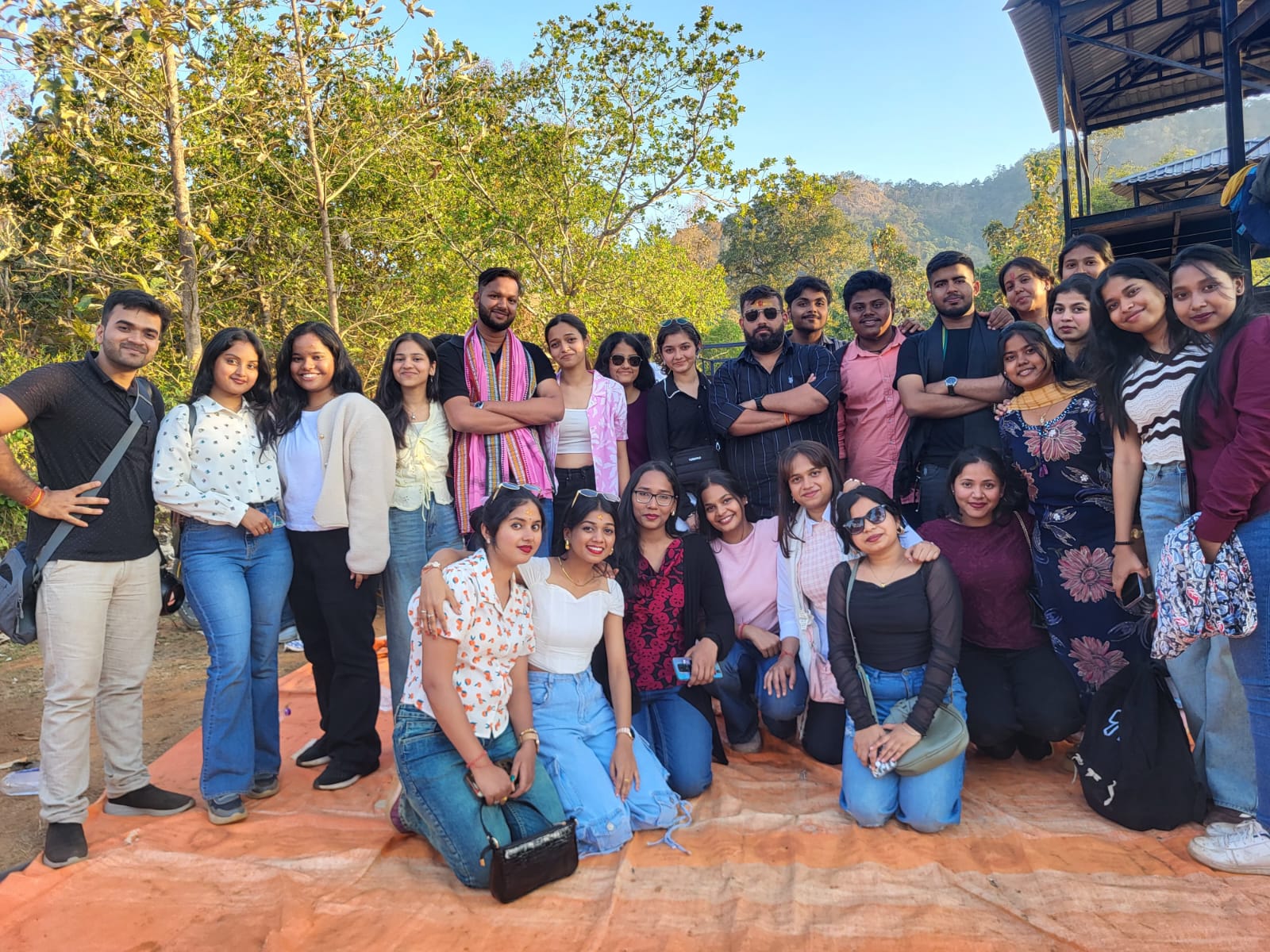 Insight Academy students on an outing