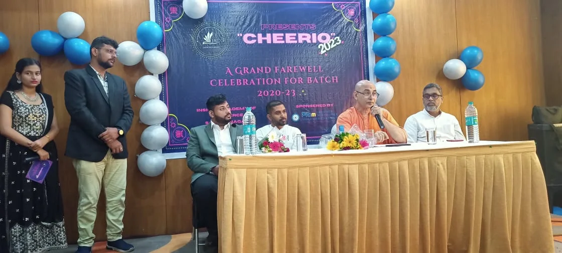 Cheerio 2023 farewell programme